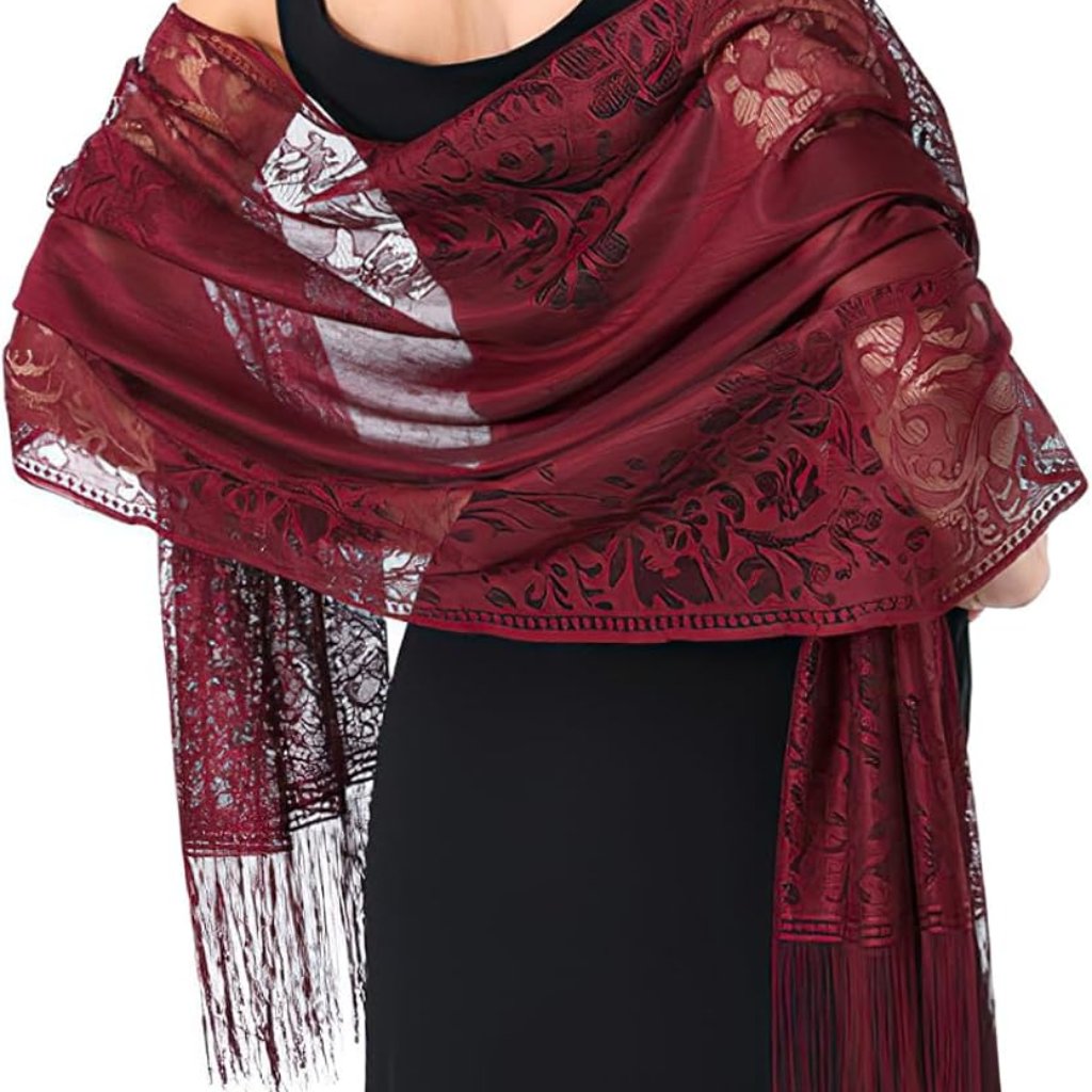 Lace Floral Shawls And Wraps For Women Evening Formal Dresses Wedding Bridal Sha